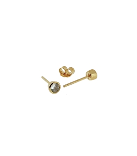 PENDIENTE UNISEX PLATA 1ª LEY CHAPADA  5