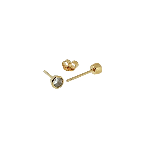 PENDIENTE UNISEX PLATA 1ª LEY CHAPADA  5