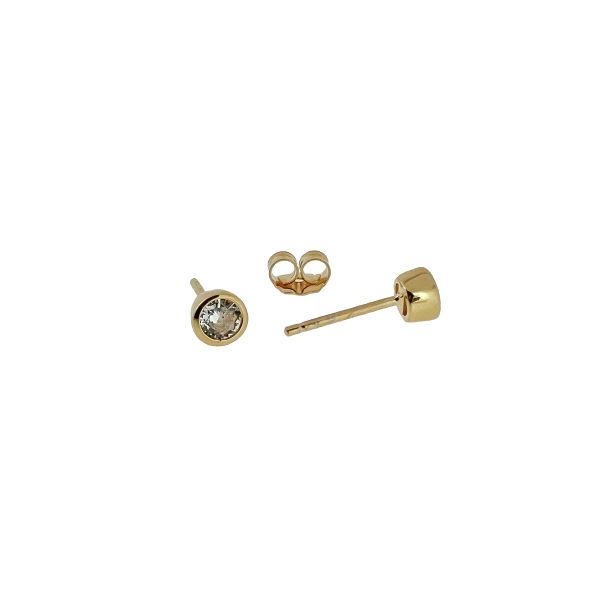 PENDIENTE UNISEX PLATA 1ª LEY CHAPADA  4
