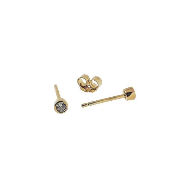 PENDIENTE UNISEX PLATA 1ª LEY CHAPADA 3