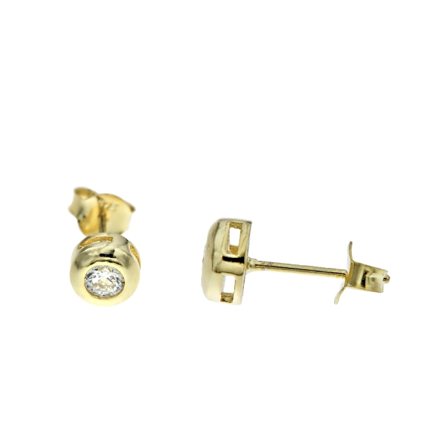 PENDIENTE UNISEX PLATA 1ª LEY CHAPADA 6