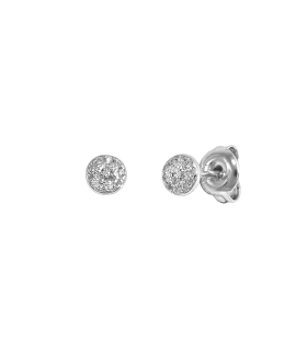 PENDIENTE UNISEX PLATA PRIMERA LEY 5 MM