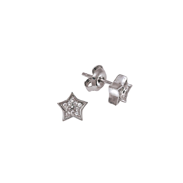 PENDIENTES JUVENILES PLATA PRIMERA LEY