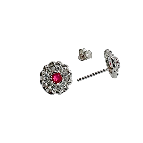 PENDIENTE CLASICO MUJER PLATA 925 MIL