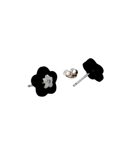 PENDIENTE PRESION ZIRCONIT PLATA 925 MIL