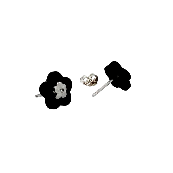 PENDIENTE PRESION ZIRCONIT PLATA 925 MIL