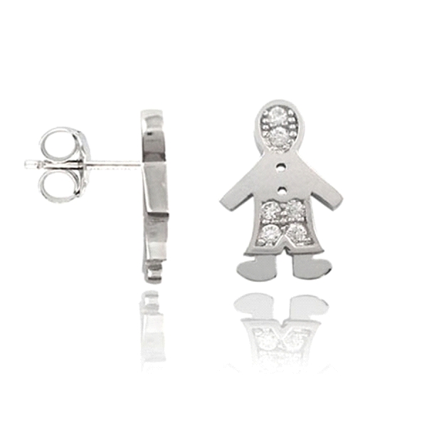 PEND. PRESION ZIR. NIÑO PLATA 925 MIL.