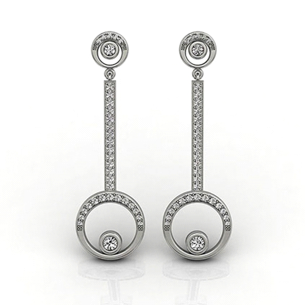 PEND. PRESION ZIR. PLATA 925 MIL.