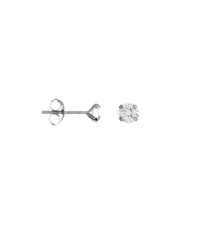 PENDIENTE UNISEX PLATA 1ª LEY 5 MM.