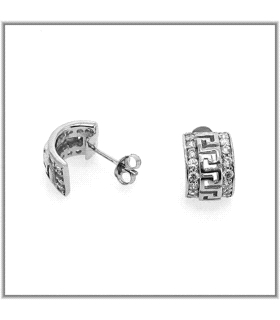 PEND.PRESION ZIR. PLATA 925 MIL.
