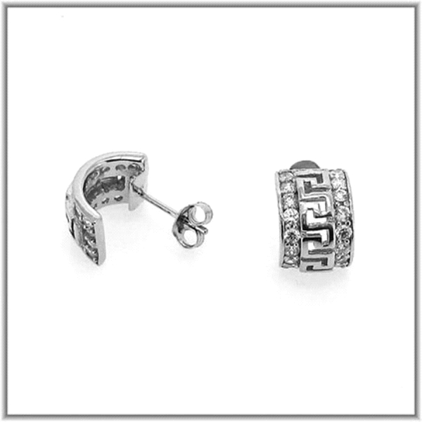 PEND.PRESION ZIR. PLATA 925 MIL.
