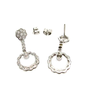 PEND.PRESION ZIR.LARGOS PLATA 925 MIL.
