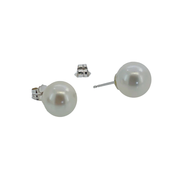 PENDIENTES ROSA PACIFICO PLATA 1ª LEY 12