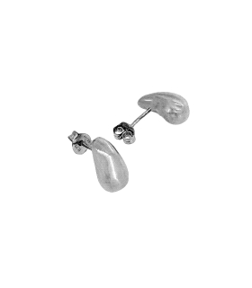 PENDIENTE GOTA DE AGUA BRILLO PLATA 1ª L