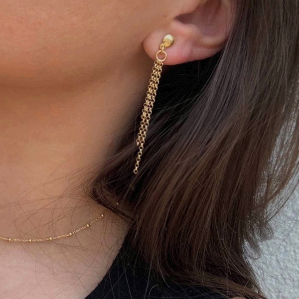 PENDIENTES JUVENILES PLATA PRIMERA LEY