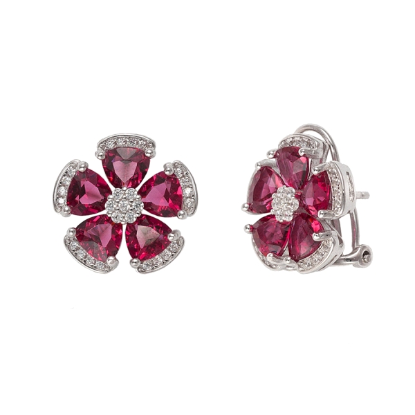 PENDIENTES MUJER PLATA PRIMERA LEY 15 MM