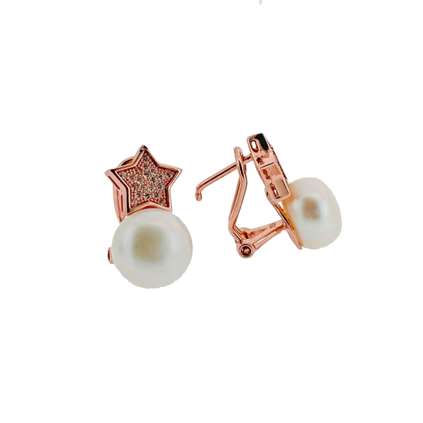 PENDIENTES MUJER PLATA 1ª LEY 10.50 MM