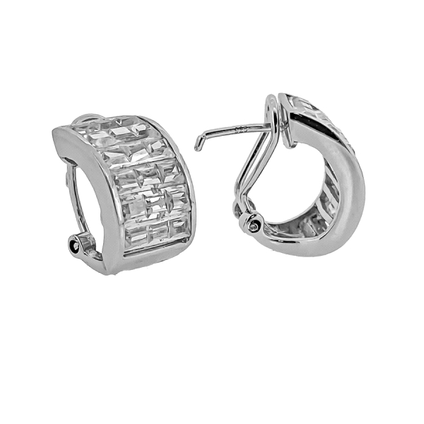 PENDIENTES CLASICOS MUJER PLATA 1º LEY
