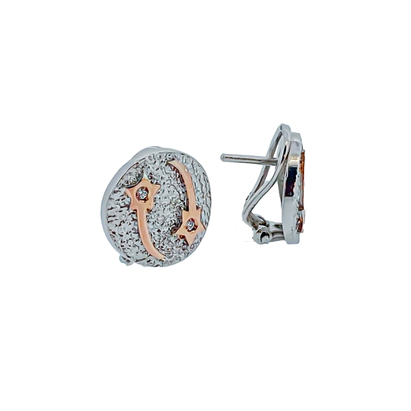 PENDIENTES MUJER PLATA 1ª LEY 14 MM