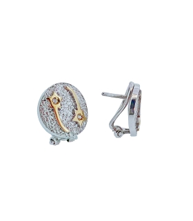 PENDIENTES MUJER PLATA 1ª LEY 14 MM