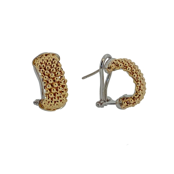 PENDIENTES MUJER PLATA 1ª LEY CHAPADA