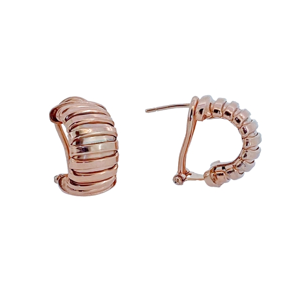 PENDIENTES MUJER PLATA 1ª LEY CHAPADA