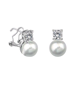 PENDIENTES MUJER CLASICO PLATA 1ª LEY