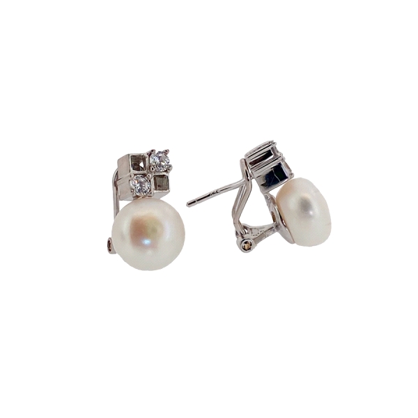 PENDIENTES MUJER PLATA 1ª LEY 10.50 MM