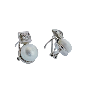 PENDIENTES  BODA TU Y YO PLATA 1ª LEY 12