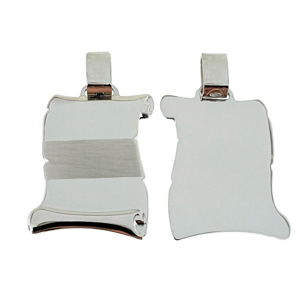 COLGANTE PERGAMINO PLATA 1ª LEY 30 X 22
