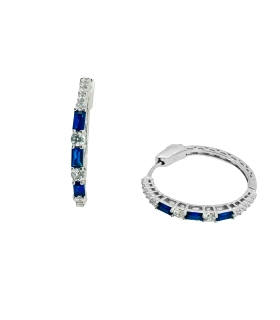 PENDIENTES CRIOLLA ARO PLATA 1ª LEY 17.5
