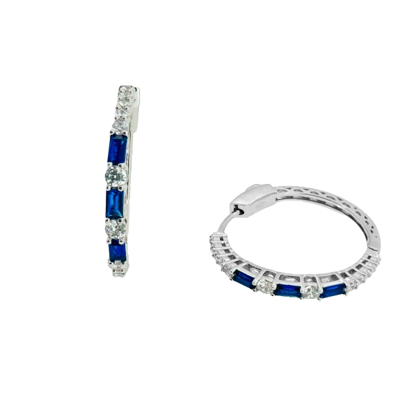 PENDIENTES CRIOLLA ARO PLATA 1ª LEY 17.5