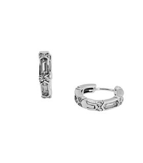 PENDIENTES CRIOLLA ARO PLATA 1ª LEY 16 X