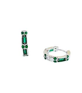 PENDIENTES CRIOLLA ARO PLATA 1ª LEY 16 X