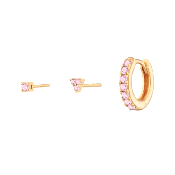 PENDIENTE CRIOLLA PLATA 1ª LEY 2 X 21 MM