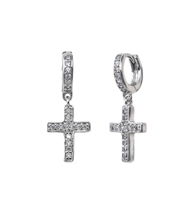 PENDIENTE ARO UNISEX PLATA 1ª LEY 10X23