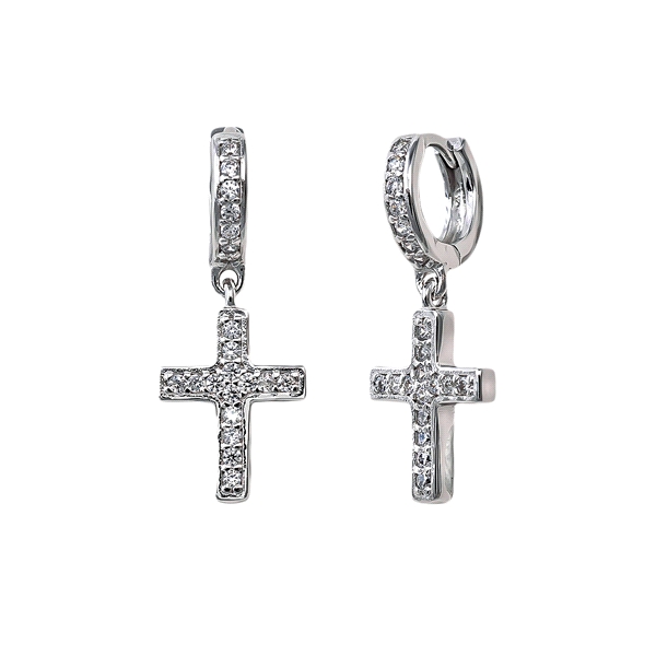 PENDIENTE ARO UNISEX PLATA 1ª LEY 10X23