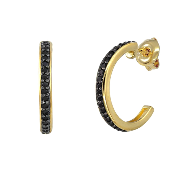 PENDIENTE AROS PLATA 1ª LEY 2 X 18 MM.