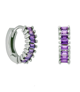 PENDIENTE ARO PLATA 1ª LEY RODIADA 13 MM