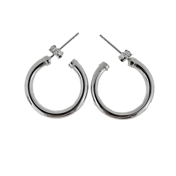 PENDIENTES CRIOLLA PRESION PLATA 1ª LEY