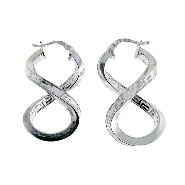PENDIENTE CRIOLLA AROS PLATA 1ª LEY