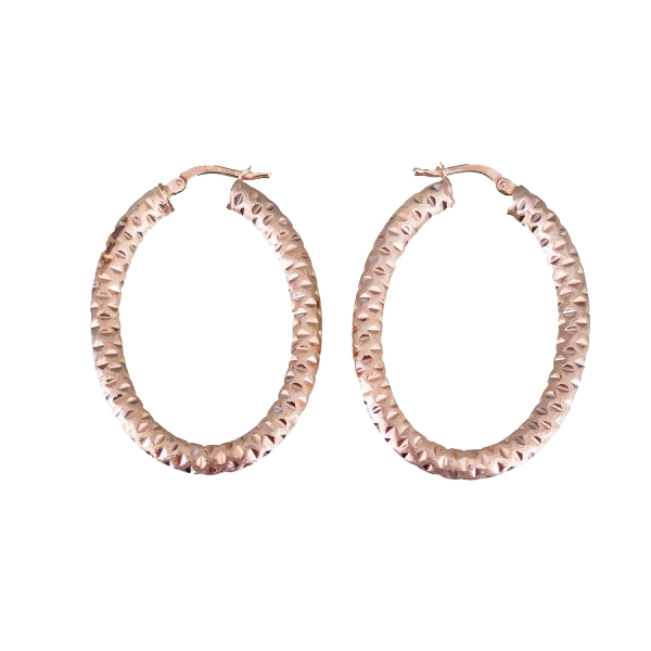 PENDIENTES ARO CRIOLLA PLATA 1ª LEY 4X40