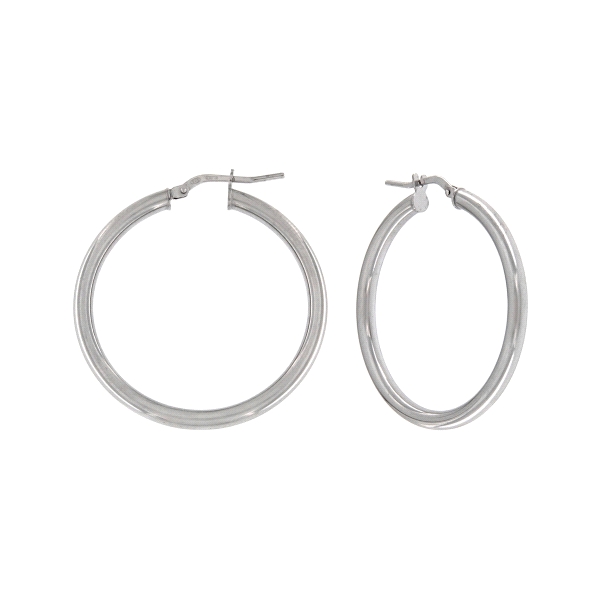 PENDIENTE CRIOLLA PLATA 1ª LEY 3 X 36 MM