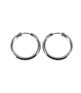 PENDIENTE CRIOLLA PLATA 1ª LEY 3 X 16 MM