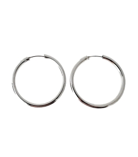 PENDIENTE CRIOLLA / AROS PLATA 1ª LEY 3