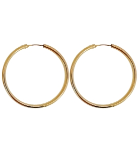 PENDIENTES AROS CRIOLLA PLATA 1ª LEY 3 X