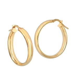 PENDIENTES AROS MUJER PLATA 1ª LEY 4X25