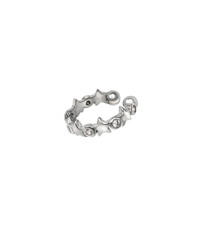 PENDIENTES EAR CUFF PLATA 1ª LEY 13.50 X