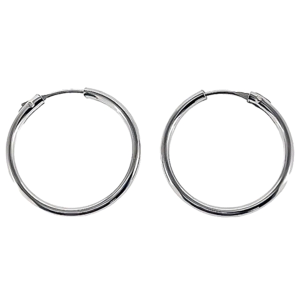 PENDIENTES AROS PLATA 1ª LEY 1,50 X 21