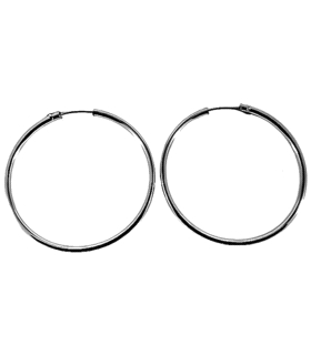 PENDIENTE CRIOLLA PLATA 1ª LEY 1,50 X 33